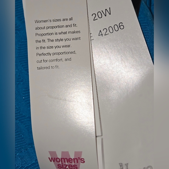 STUDIO 1 Blue Textured Sleeveless Dress with Belt, SIZE 20W, NWT - Picture 10 of 14